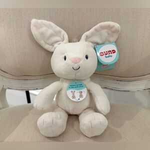GUND Baby Flora the Peek A Boo Bunny Plush Toy Cream NWT